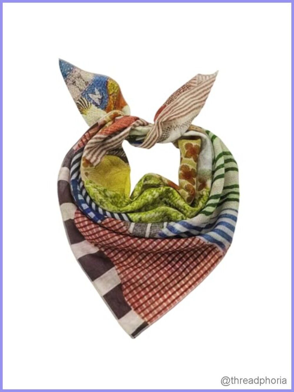 Large Cotton Bandana Scarf Head Wrap Unisex 25 x 25